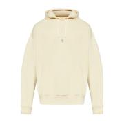 Givenchy Beige Bicolor Logo Box Hoodie Beige, Herr