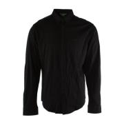 Hugo Boss Herr Svart Skjorta Regular Fit Stretch Black, Herr