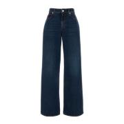 Alexander McQueen Denim Byxor Pack med 3 Blue, Dam