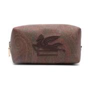 Etro Stilfull Clutch Pouch Brown, Dam