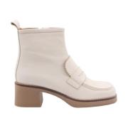 Ctwlk. Stiliga Ankelboots Helgi Beige, Dam