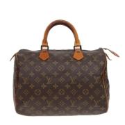 Louis Vuitton Vintage Pre-owned Canvas louis-vuitton-vskor Brown, Dam