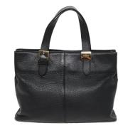 Burberry Vintage Pre-owned Laeder handvskor Black, Dam