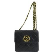 Chanel Vintage Pre-owned Laeder chanel-vskor Black, Dam