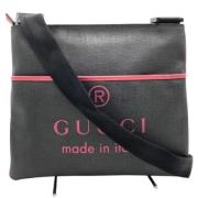 Gucci Vintage Pre-owned Canvas gucci-vskor Black, Dam