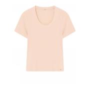 Gustav Kortärmad T-shirt Beach Sand Pink, Dam