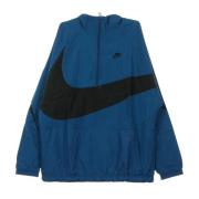 Nike Vindjacka Halv-Zip Blå/Svart Blue, Herr