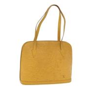 Louis Vuitton Vintage Pre-owned Laeder louis-vuitton-vskor Yellow, Dam