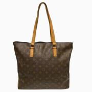 Louis Vuitton Vintage Pre-owned Canvas axelremsvskor Brown, Dam