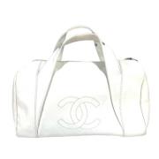 Chanel Vintage Pre-owned Laeder chanel-vskor White, Dam