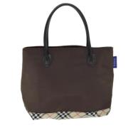 Burberry Vintage Pre-owned Tyg handvskor Brown, Dam