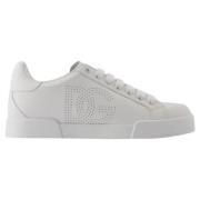 Dolce & Gabbana Laeder sneakers White, Dam