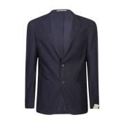 Corneliani Blå ytterkläder för män Aw24 Blue, Herr