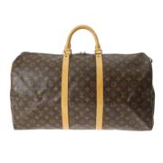 Louis Vuitton Vintage Pre-owned Canvas handvskor Brown, Dam