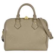 Louis Vuitton Vintage Pre-owned Canvas handvskor Brown, Dam