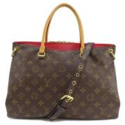 Louis Vuitton Vintage Pre-owned Canvas handvskor Brown, Dam