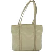 Prada Vintage Pre-owned Tyg totevskor Beige, Dam