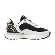 Michael Kors Svart Multi Ari Trainer Sneakers Black, Dam