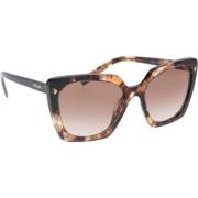 Prada Gradient Lins Solglasögon 07R0A6 Brown, Dam