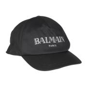 Balmain Barn Visir Mössa Black, Unisex