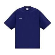 Vetements Logo T-shirt Blue, Herr