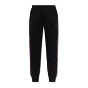 Emporio Armani EA7 Sweatpants med logotyp Black, Dam