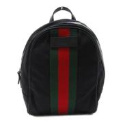 Gucci Vintage Pre-owned Tyg axelremsvskor Black, Dam