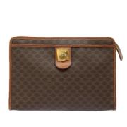 Celine Vintage Pre-owned Canvas celine-vskor Brown, Dam