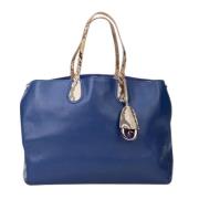 Dior Vintage Pre-owned Laeder dior-vskor Blue, Dam