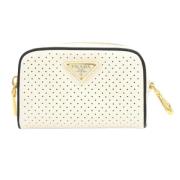 Prada Vintage Pre-owned Laeder kuvertvskor White, Dam