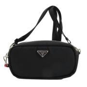 Prada Vintage Pre-owned Tyg shoppers Black, Dam