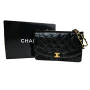 Chanel Vintage Pre-owned Laeder chanel-vskor Black, Dam