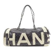 Chanel Vintage Pre-owned Laeder resvskor Black, Dam