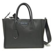 Prada Vintage Pre-owned Laeder totevskor Black, Dam