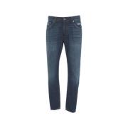 Dondup Slim Fit Destroyed Jeans Dian Blue, Herr