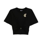 Just Cavalli Svarta T-shirts och Polos ***cv Black, Dam