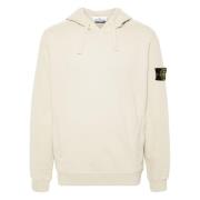 Stone Island Ekologisk Bomull Huvtröja White, Herr