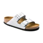 Birkenstock Silver Arizona Sandaler Gray, Dam