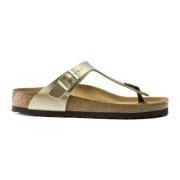 Birkenstock Beqväm Gizeh Flip Flops Yellow, Dam