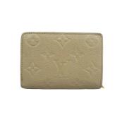 Louis Vuitton Vintage Pre-owned Laeder plnbcker Beige, Dam