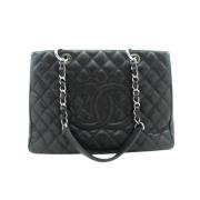 Chanel Vintage Pre-owned Laeder chanel-vskor Black, Dam