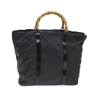 Gucci Vintage Pre-owned Tyg gucci-vskor Black, Dam