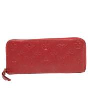 Louis Vuitton Vintage Pre-owned Laeder plnbcker Red, Dam