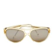 Louis Vuitton Vintage Pre-owned Acetat solglasgon Yellow, Herr