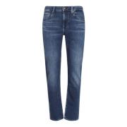 7 For All Mankind Blå Jeans Höst Vinter Kollektion Blue, Herr