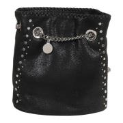 Stella McCartney Svart Cross Body Bucket Väska Black, Dam