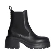 Liu Jo Dam Combat Boots Black, Dam