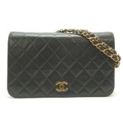 Chanel Vintage Pre-owned Laeder chanel-vskor Black, Dam