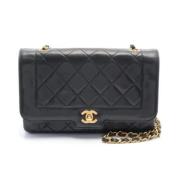 Chanel Vintage Pre-owned Laeder chanel-vskor Black, Dam