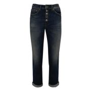 Dondup Denimbyxor för Kvinnor Blue, Dam